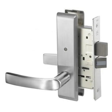 Accentra 8802FL Grade 1 Privacy with Deadbolt Mortise Lock, Monroe Lever